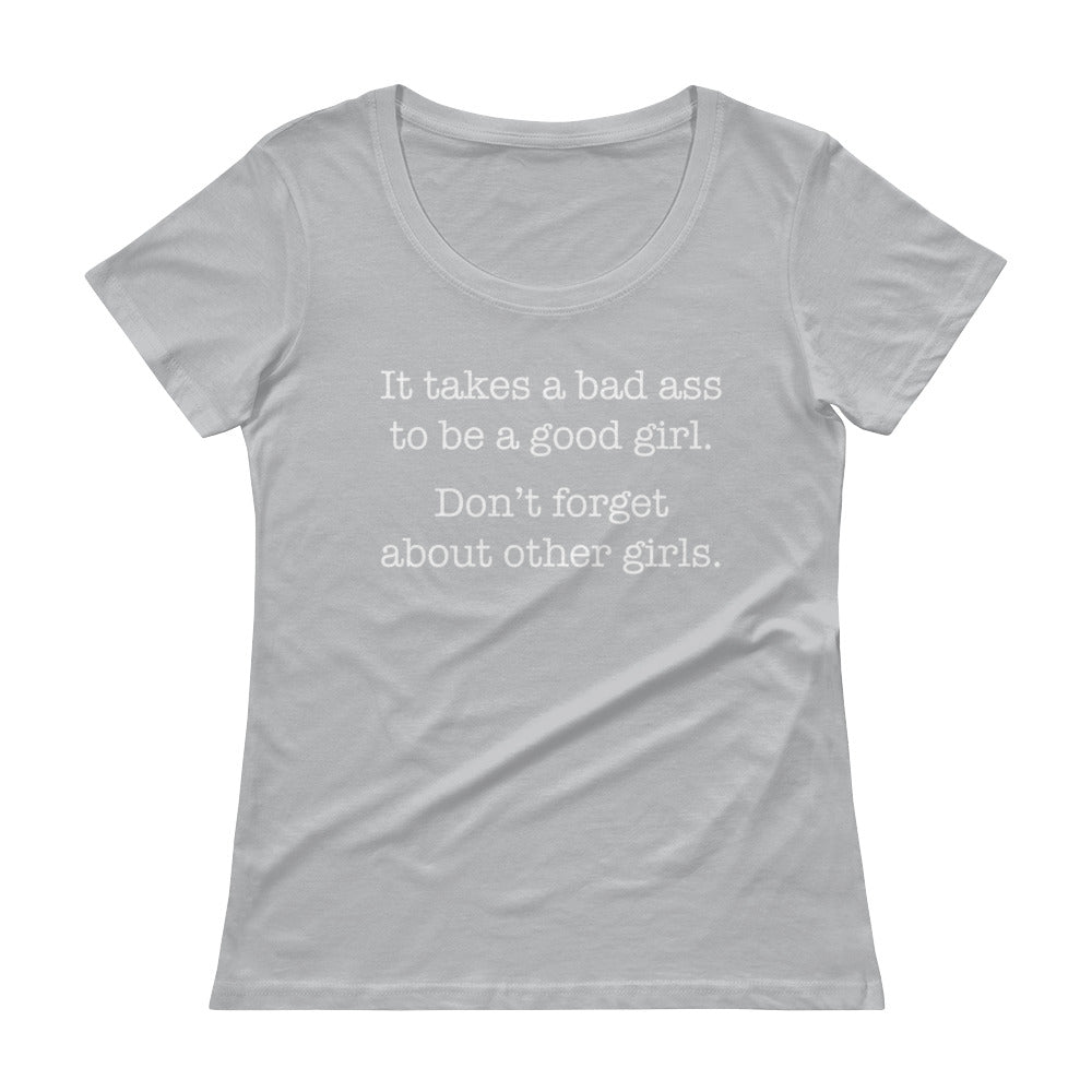 GGM Slogan Ladies' Scoopneck T-Shirt